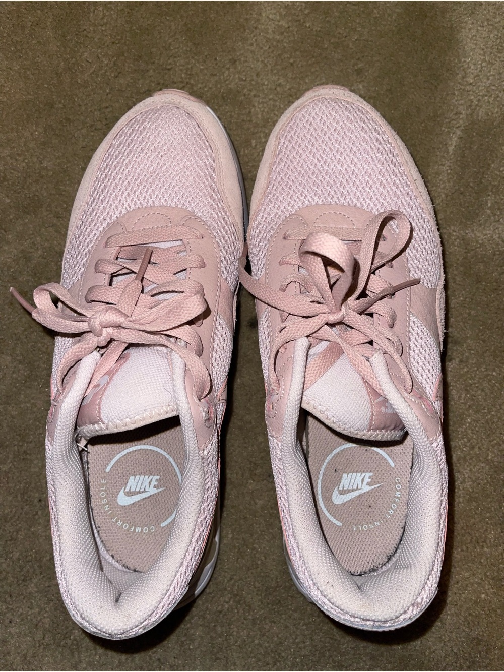 Nike Women’s Light Pink Mesh Runner Sneakers